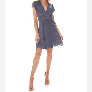 ROLLAS JEANS DANCER WRAP DRESS - NAVY MINI
SPOT -Small